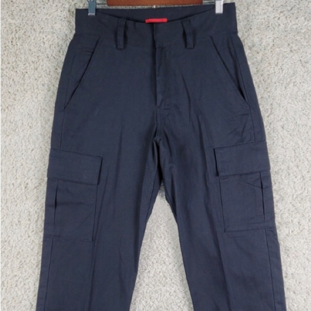 Tesla Men's Navy Cargo Pants with Utility Pockets